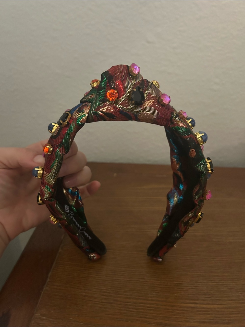 Embellished Multicolor Jewel Padded Headband